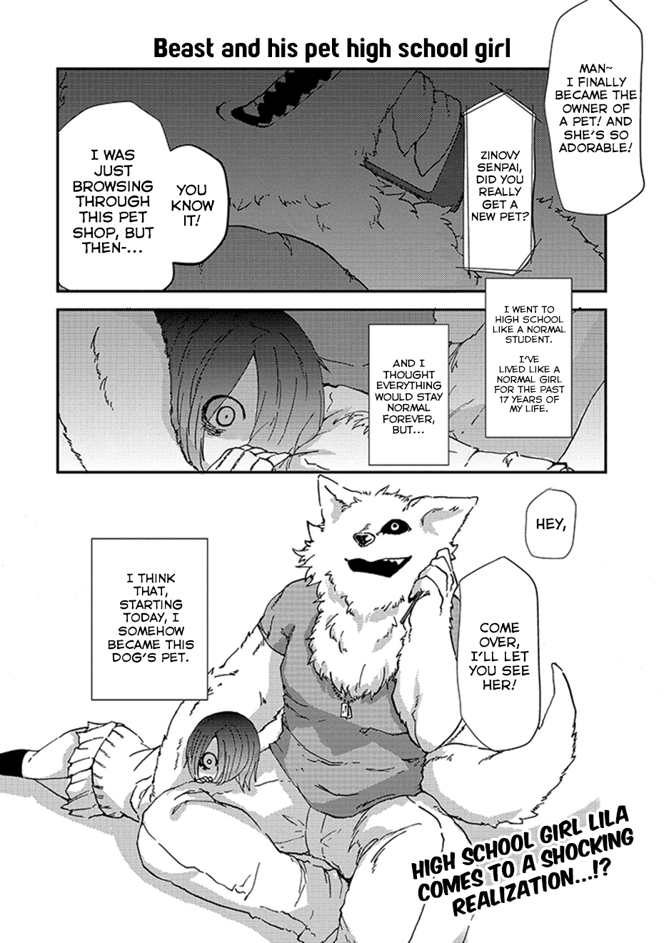 Kainushi Juujin To Pet Joshikousei chapter 1 - page 3