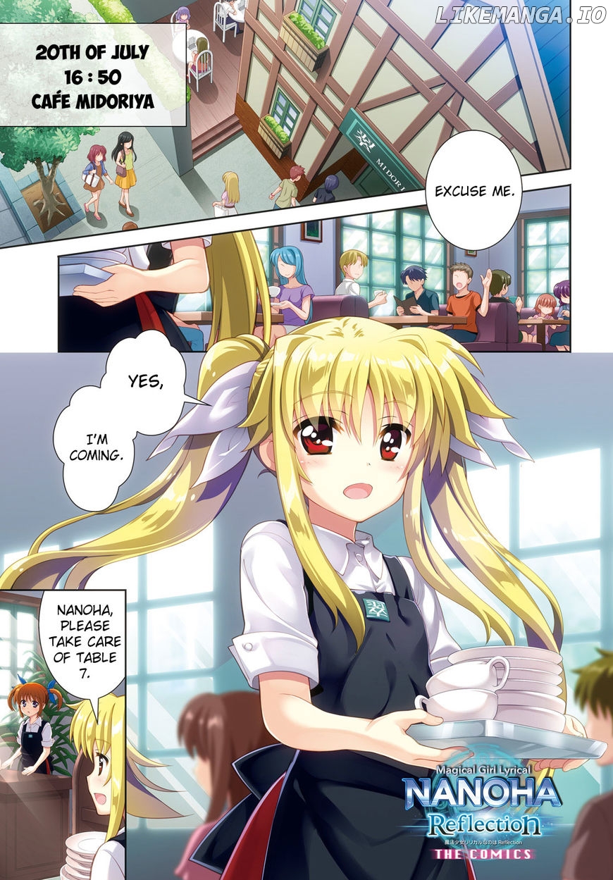 Magical Girl Lyrical Nanoha Reflection THE COMICS chapter 6.1 - page 1