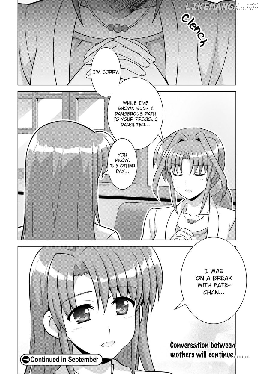 Magical Girl Lyrical Nanoha Reflection THE COMICS chapter 6.1 - page 14