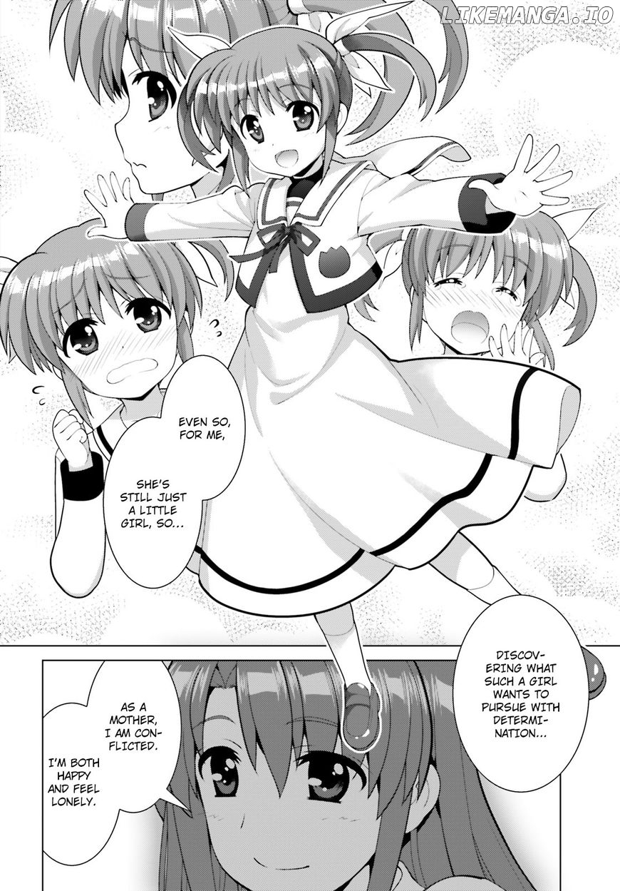 Magical Girl Lyrical Nanoha Reflection THE COMICS chapter 6.1 - page 10