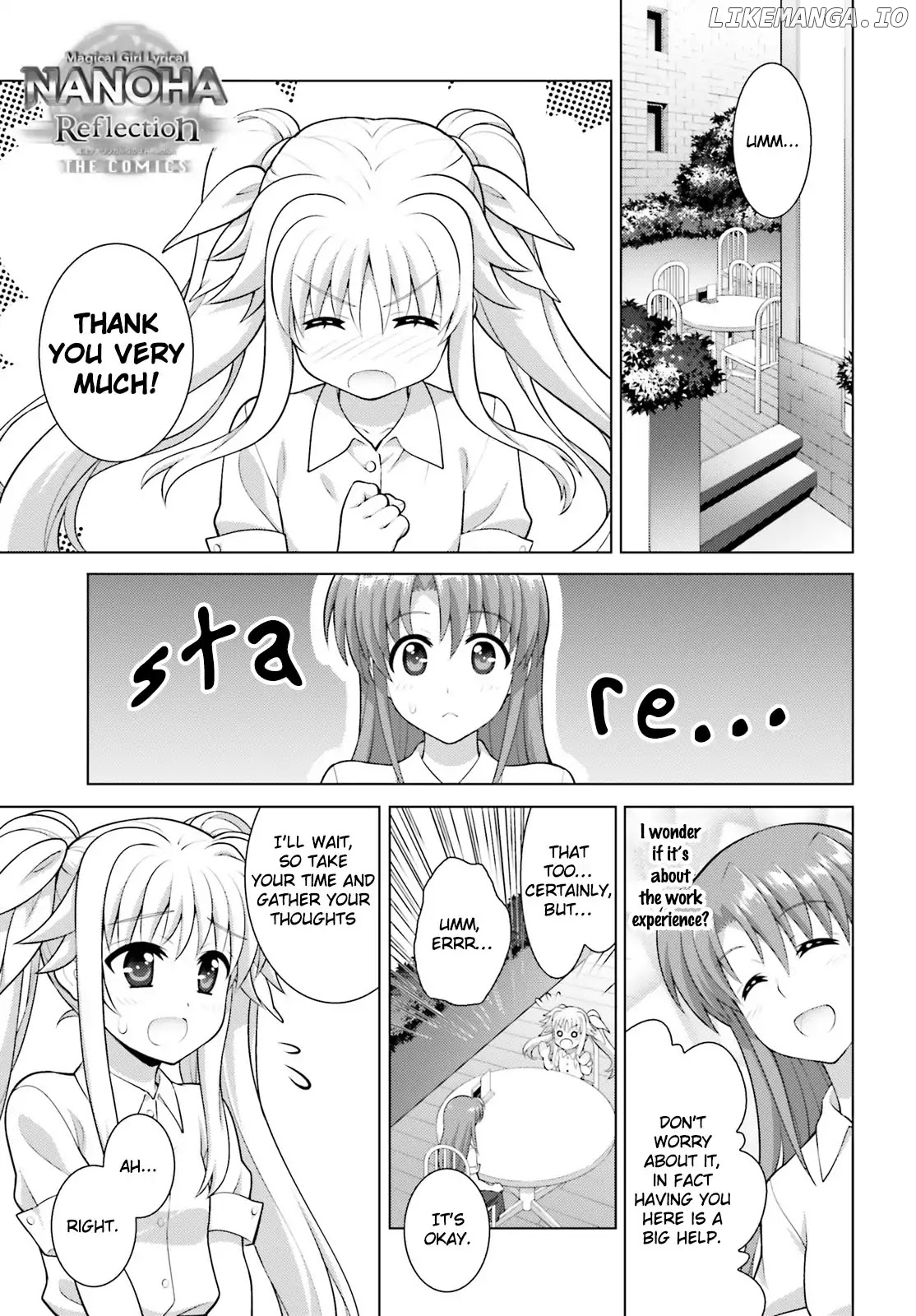 Magical Girl Lyrical Nanoha Reflection THE COMICS chapter 6.2 - page 1