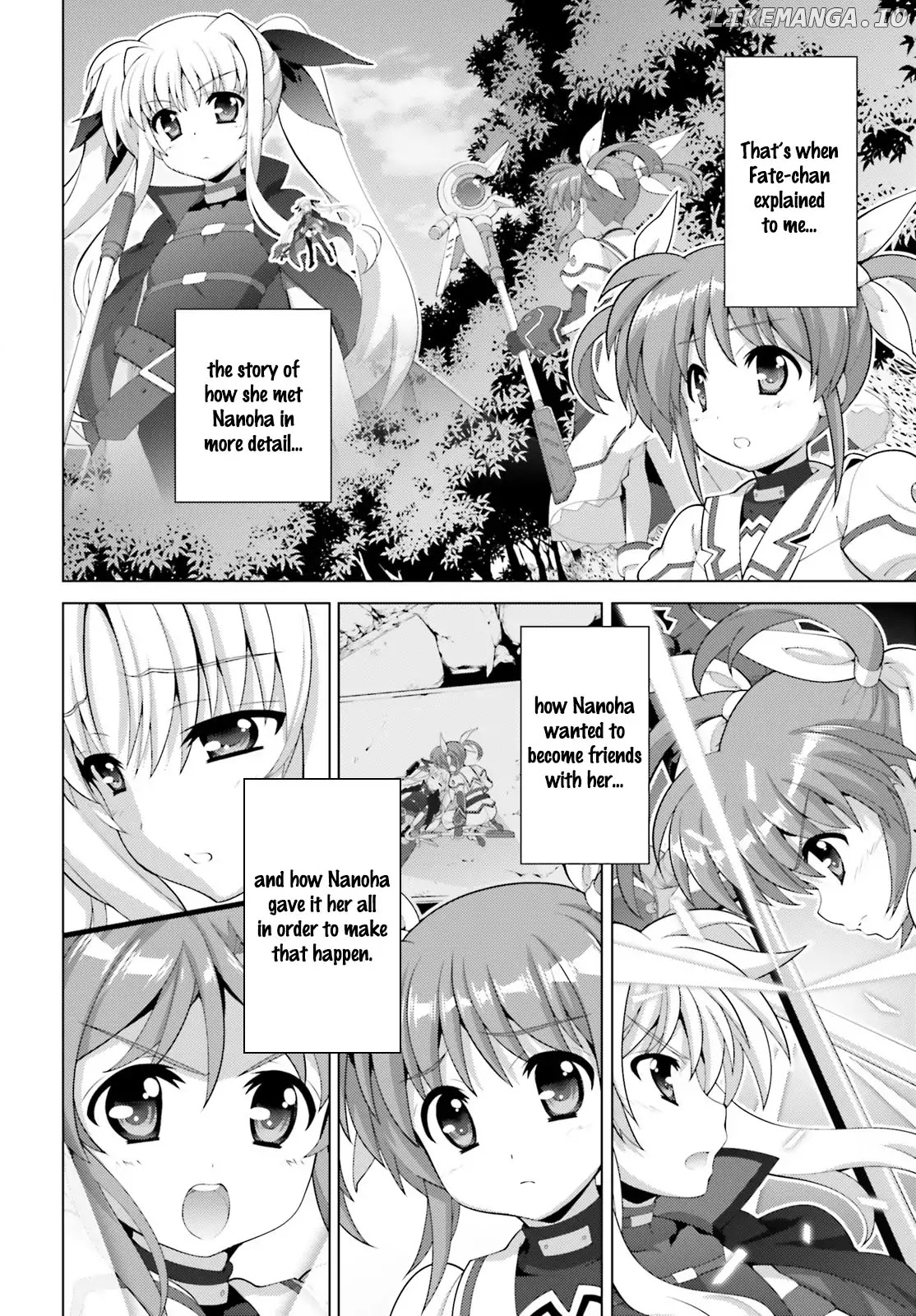 Magical Girl Lyrical Nanoha Reflection THE COMICS chapter 6.2 - page 2