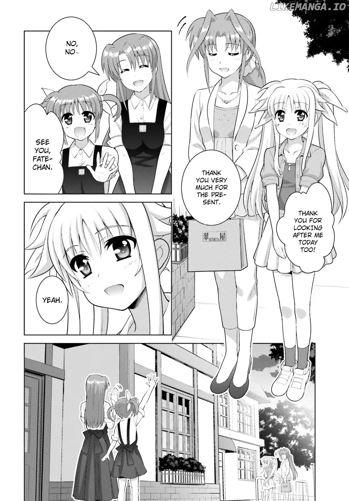 Magical Girl Lyrical Nanoha Reflection THE COMICS chapter 6.2 - page 8