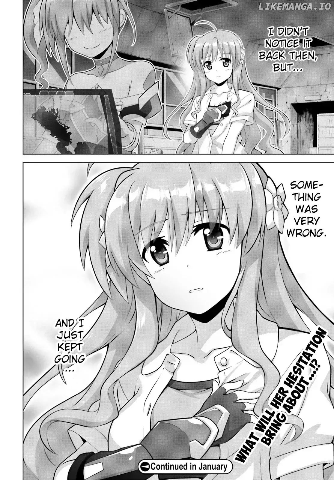 Magical Girl Lyrical Nanoha Reflection THE COMICS chapter 9.1 - page 14
