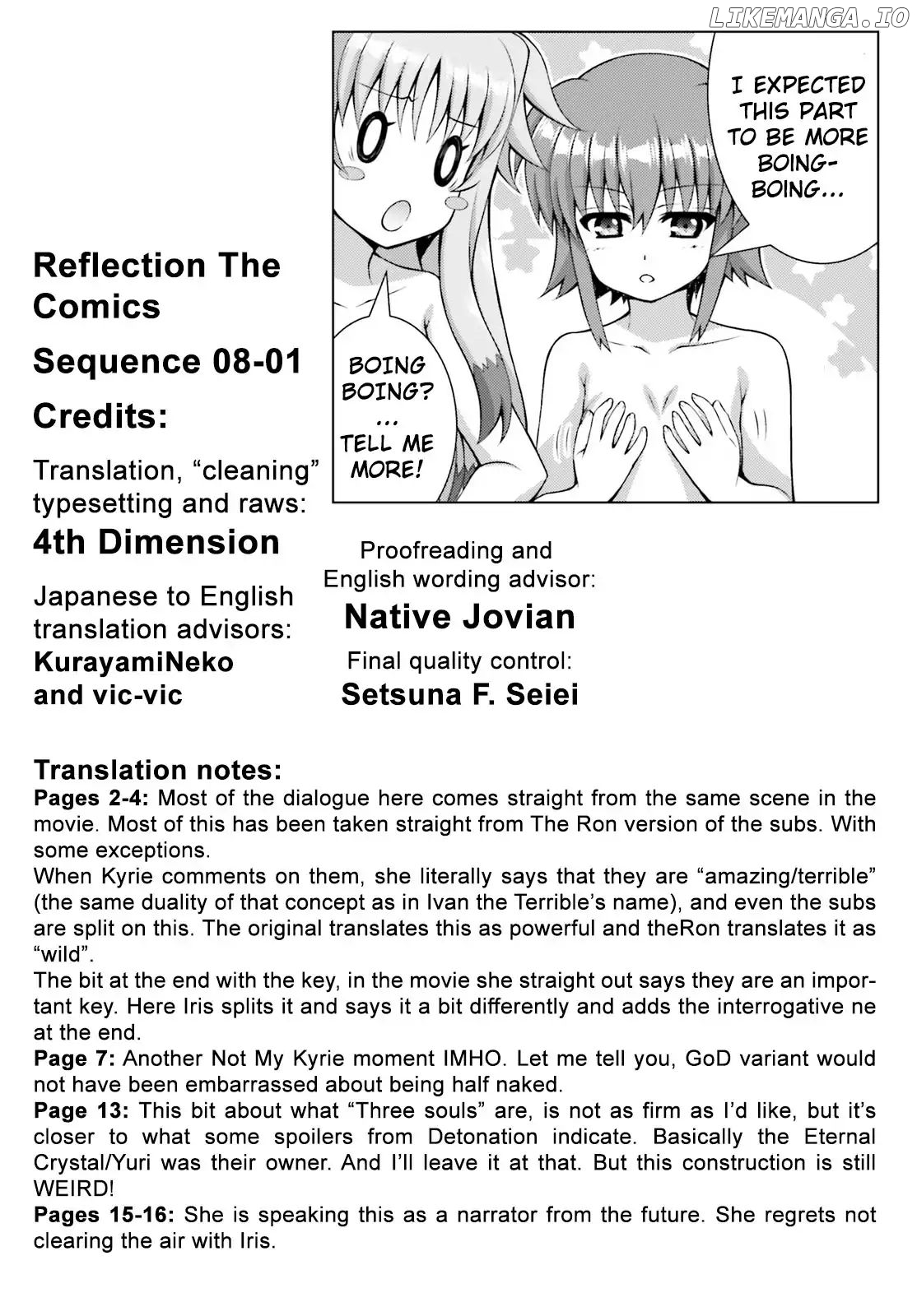Magical Girl Lyrical Nanoha Reflection THE COMICS chapter 9.1 - page 16