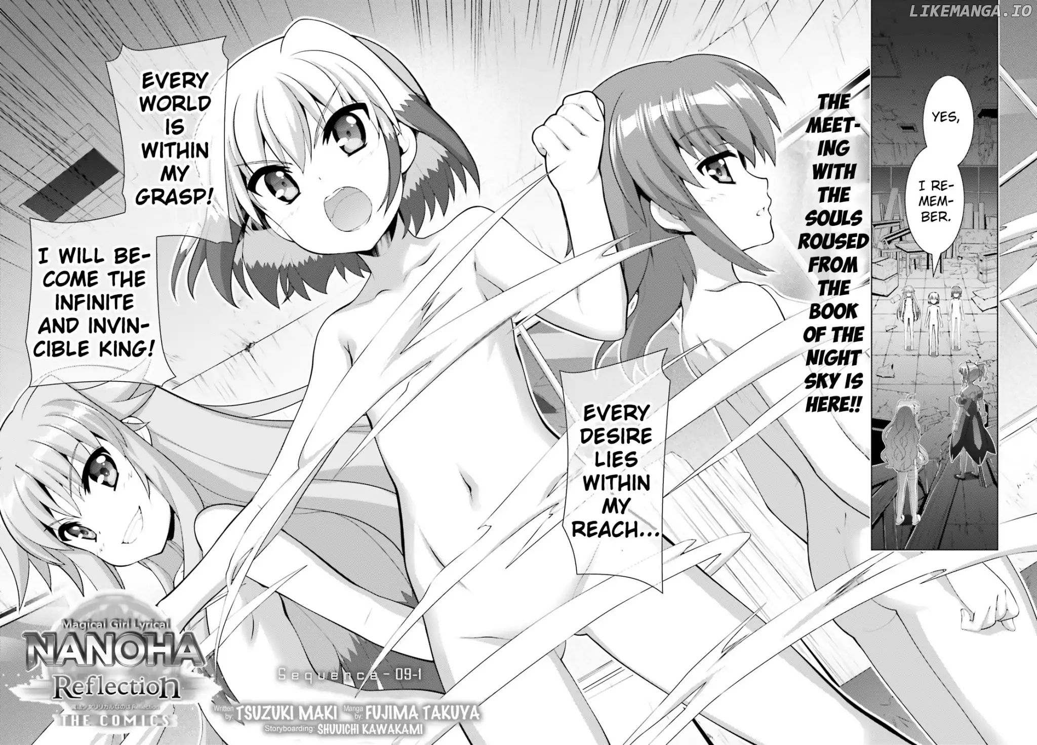 Magical Girl Lyrical Nanoha Reflection THE COMICS chapter 9.1 - page 2
