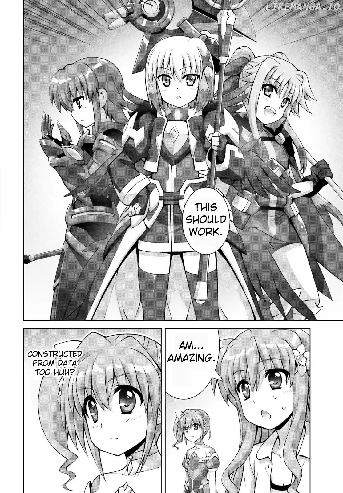 Magical Girl Lyrical Nanoha Reflection THE COMICS chapter 9.1 - page 8