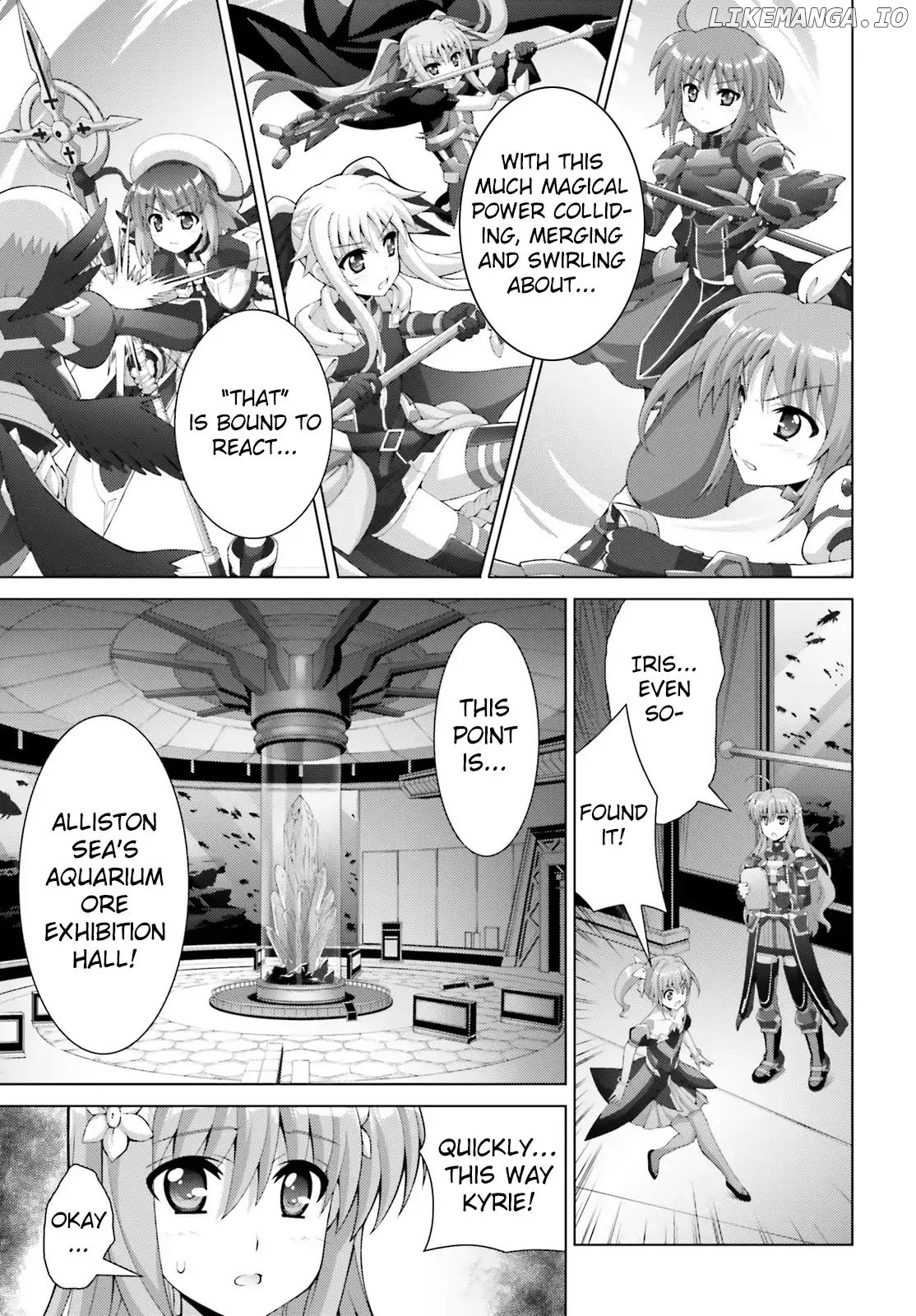 Magical Girl Lyrical Nanoha Reflection THE COMICS chapter 9.2 - page 13