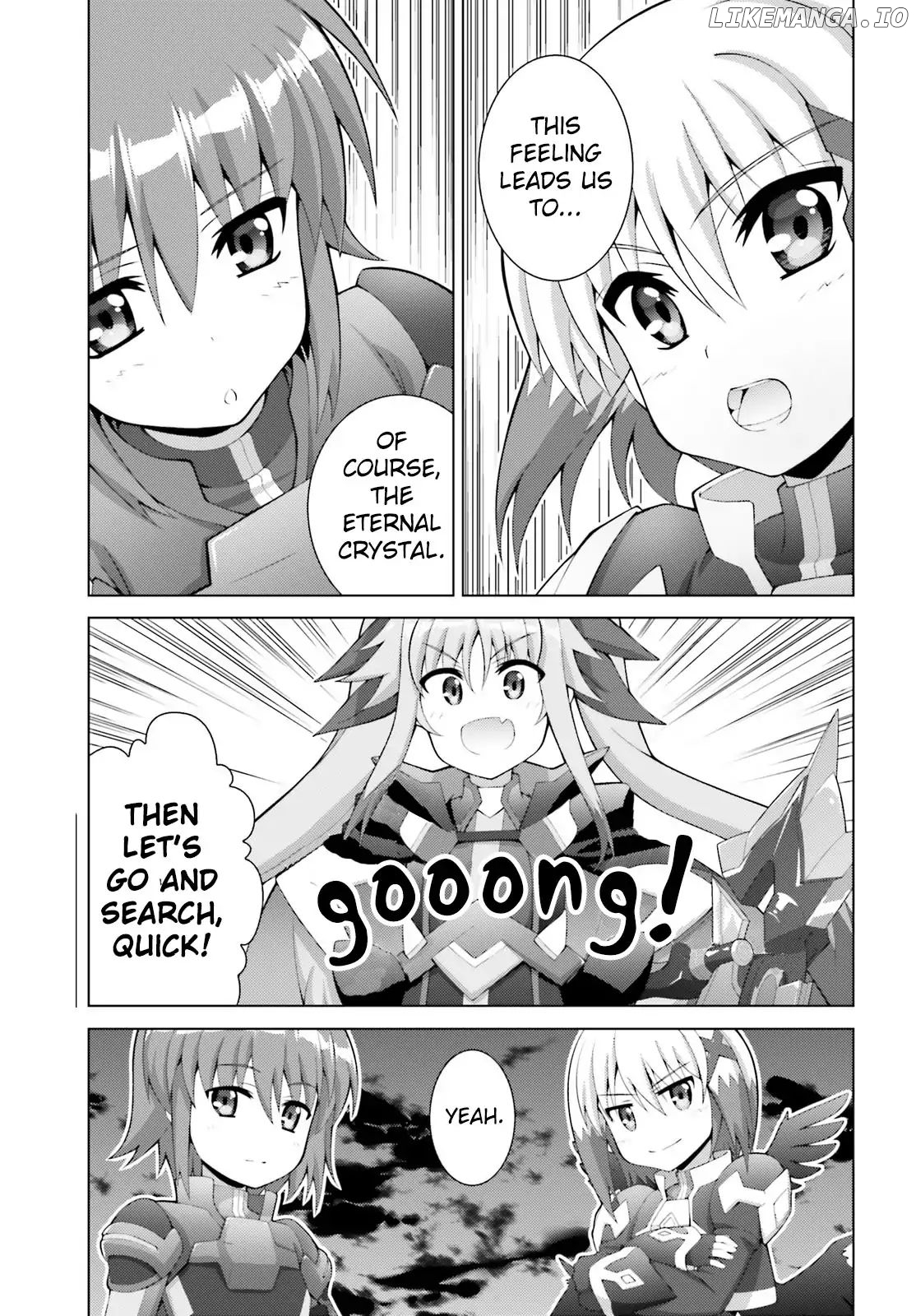 Magical Girl Lyrical Nanoha Reflection THE COMICS chapter 9.2 - page 9