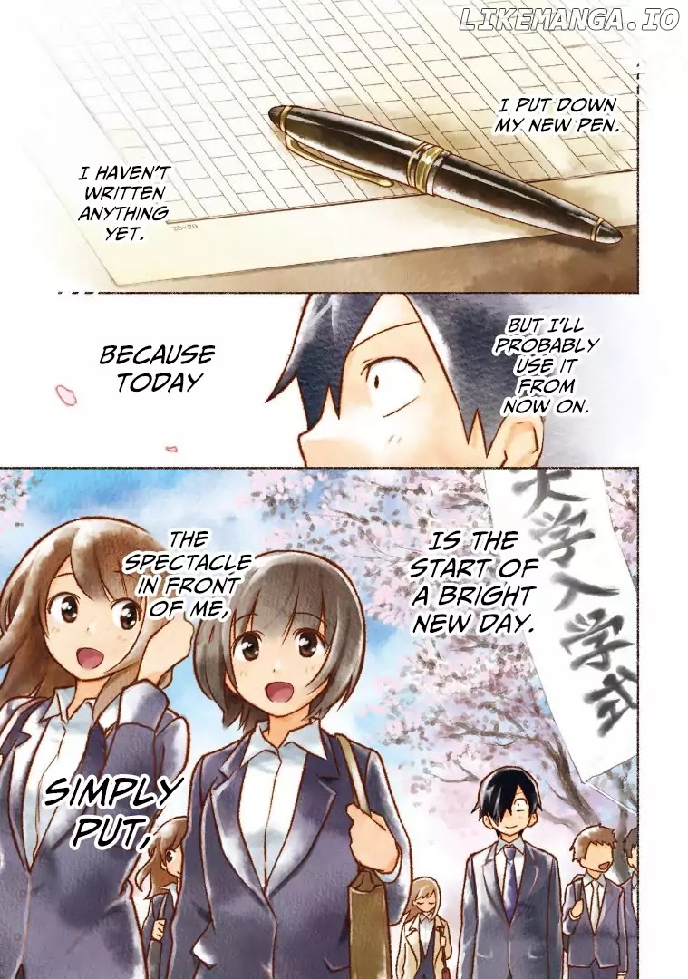 Enami-kun wa Ikiru no ga tsurai chapter 1 - page 2