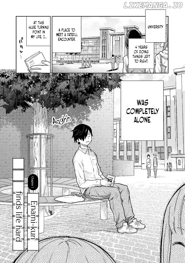 Enami-kun wa Ikiru no ga tsurai chapter 1 - page 4