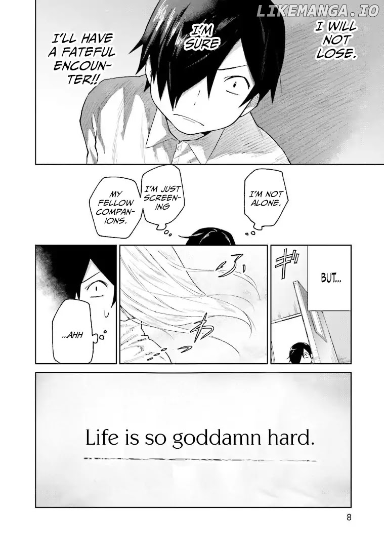 Enami-kun wa Ikiru no ga tsurai chapter 1 - page 7