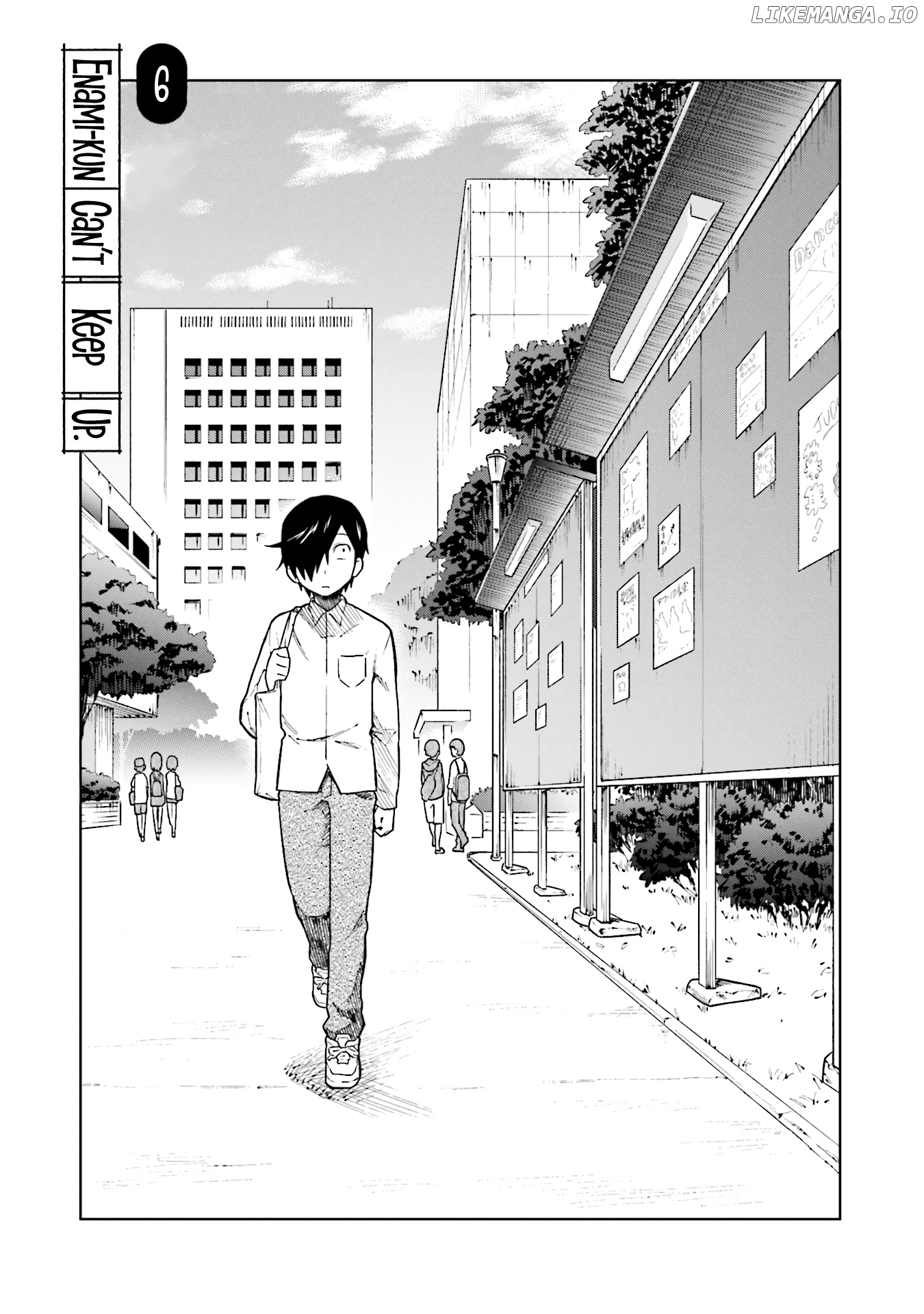 Enami-kun wa Ikiru no ga tsurai chapter 6 - page 1