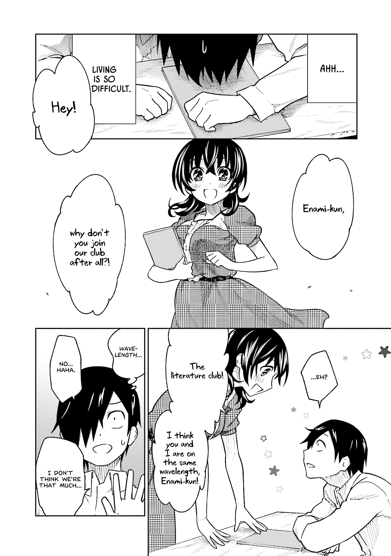 Enami-kun wa Ikiru no ga tsurai chapter 6 - page 21
