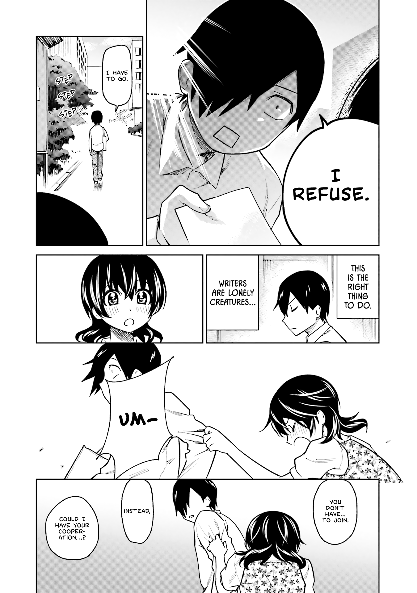 Enami-kun wa Ikiru no ga tsurai chapter 6 - page 5