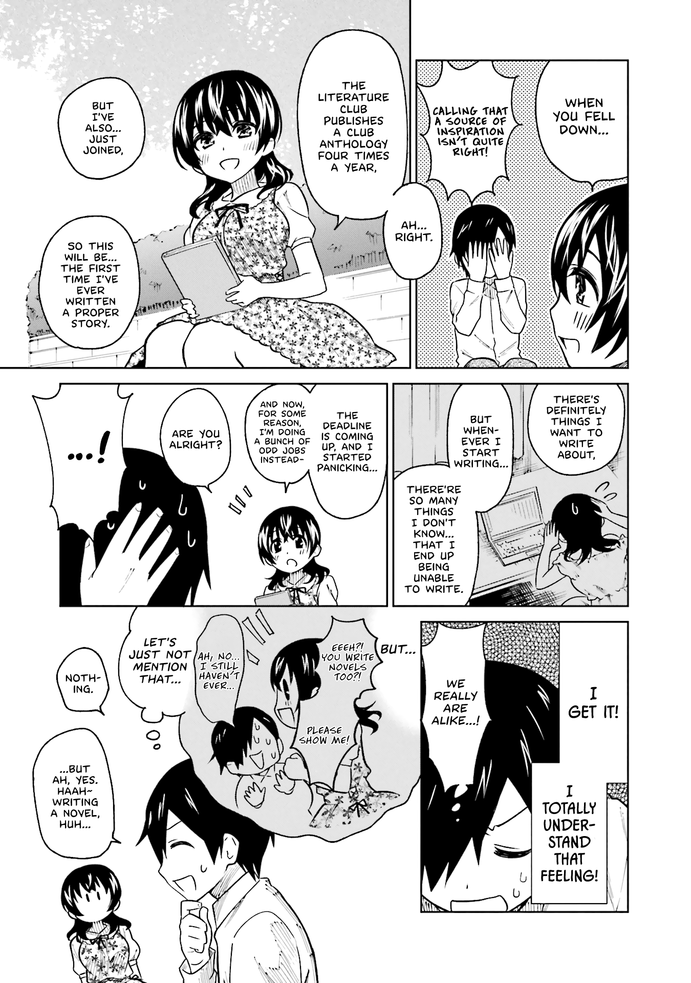 Enami-kun wa Ikiru no ga tsurai chapter 6 - page 7