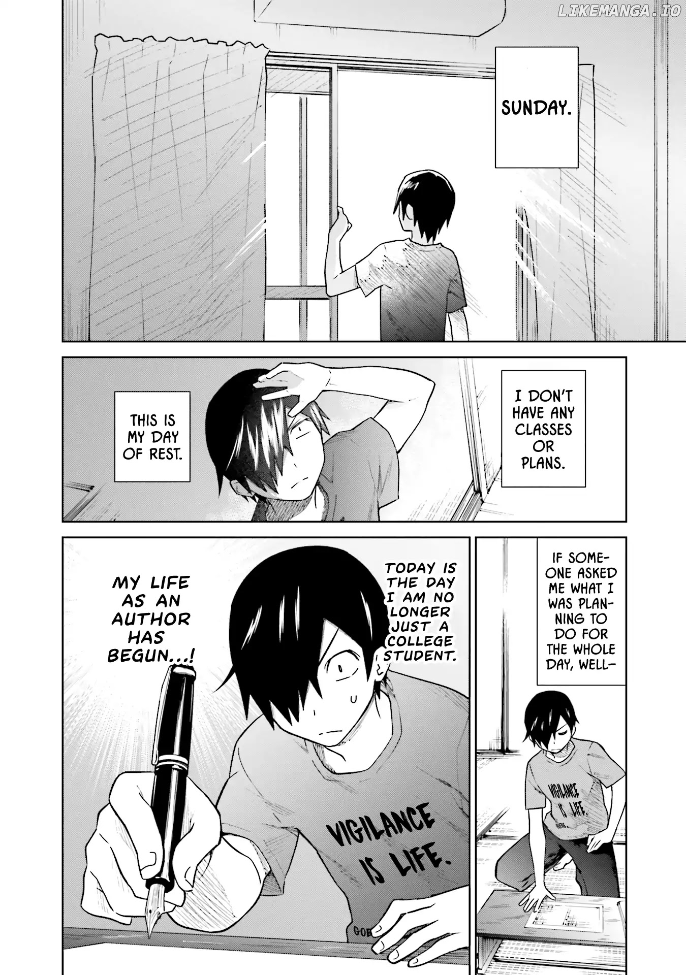 Enami-kun wa Ikiru no ga tsurai chapter 5 - page 2