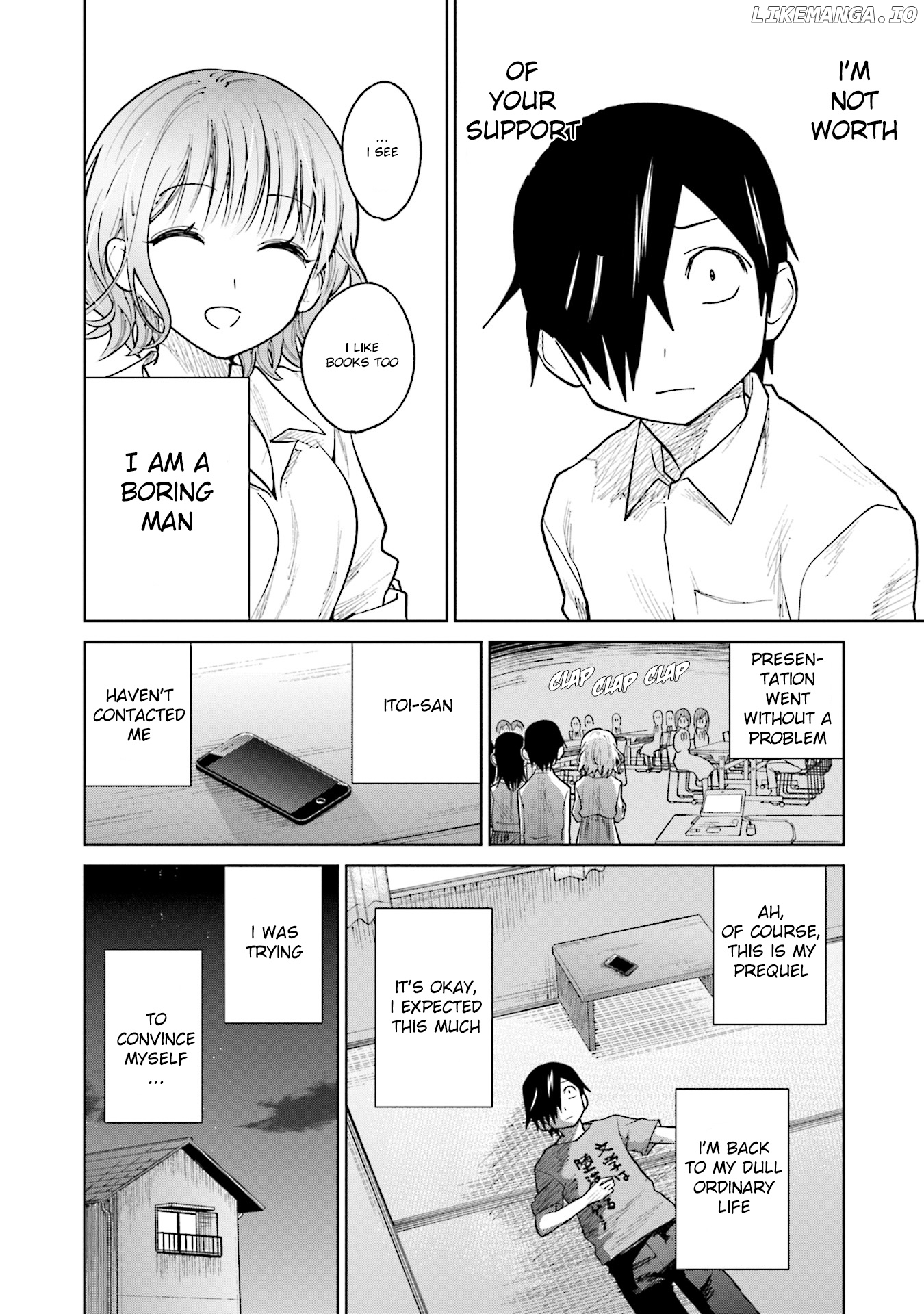 Enami-kun wa Ikiru no ga tsurai chapter 10 - page 16