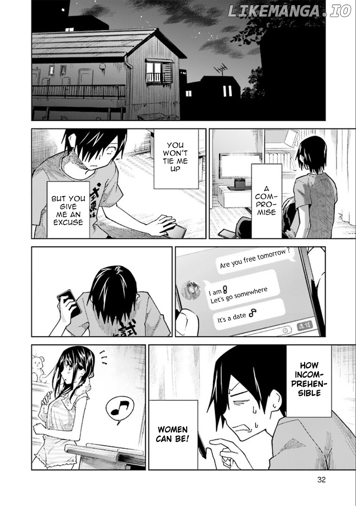 Enami-kun wa Ikiru no ga tsurai chapter 20.1 - page 32