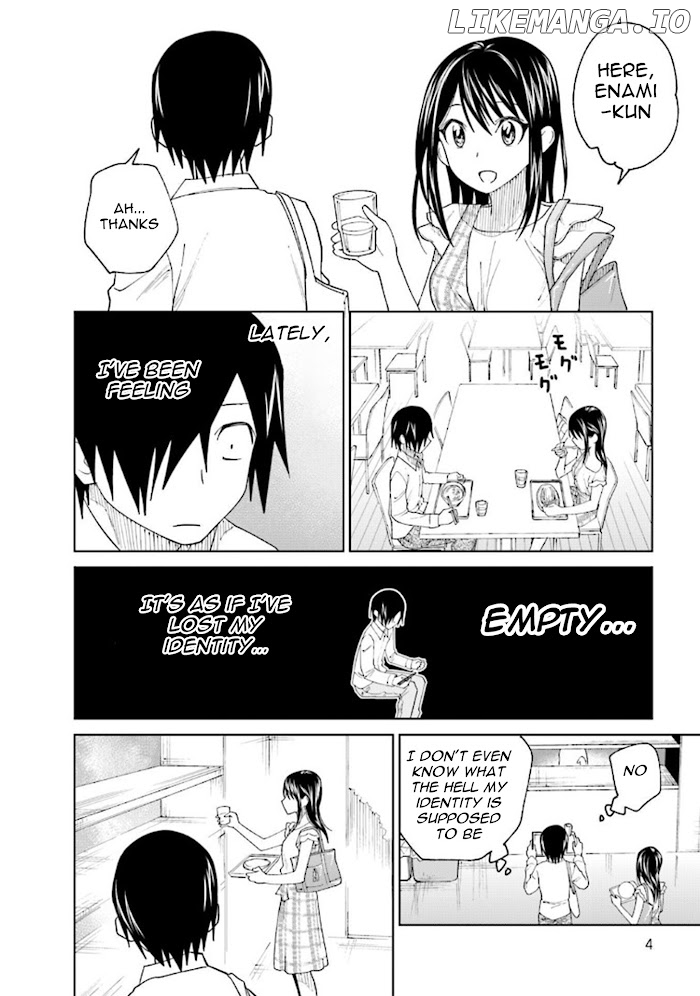 Enami-kun wa Ikiru no ga tsurai chapter 20.1 - page 4