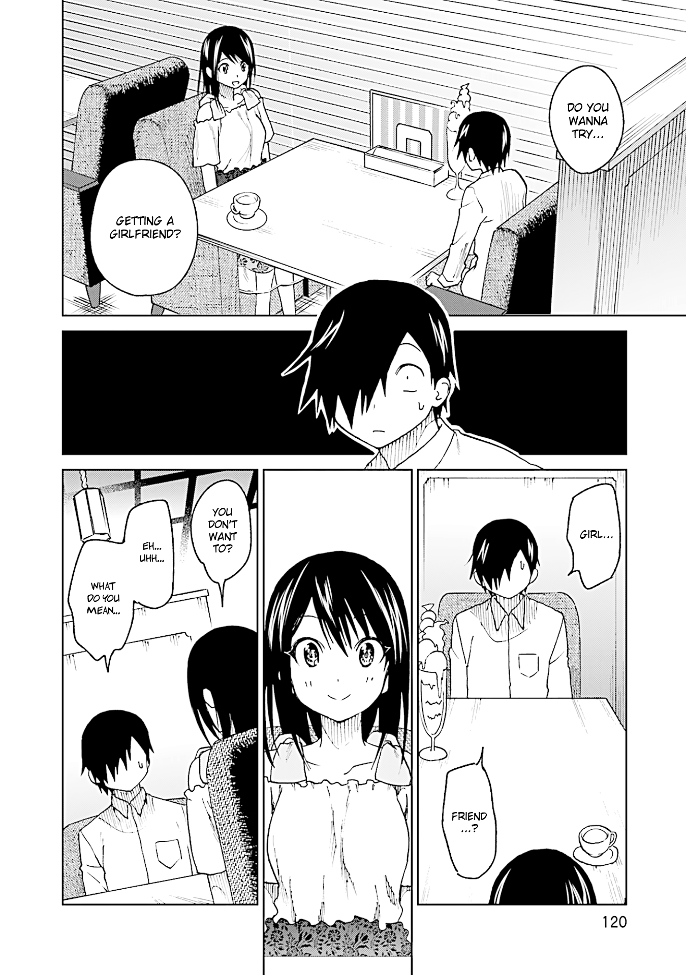 Enami-kun wa Ikiru no ga tsurai chapter 14 - page 2
