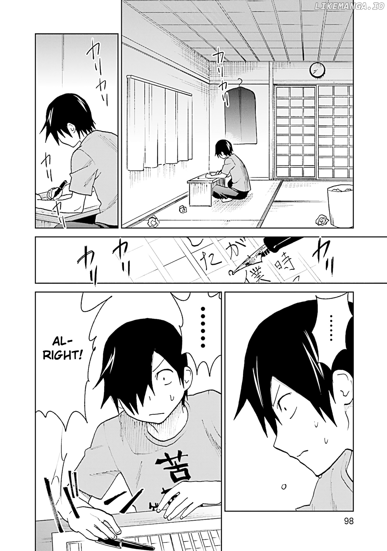 Enami-kun wa Ikiru no ga tsurai chapter 13 - page 2