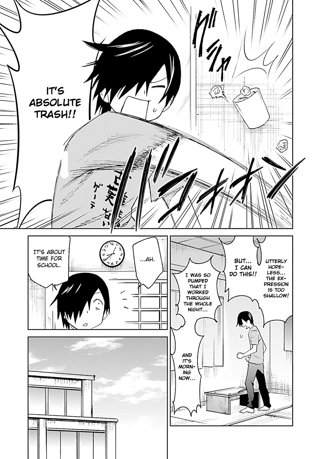 Enami-kun wa Ikiru no ga tsurai chapter 13 - page 3