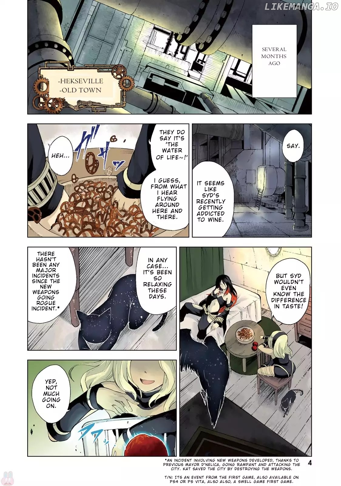 Gravity Daze 2: Juuryoku-Teki Memai Tsuisoutan chapter 0.1 - page 6