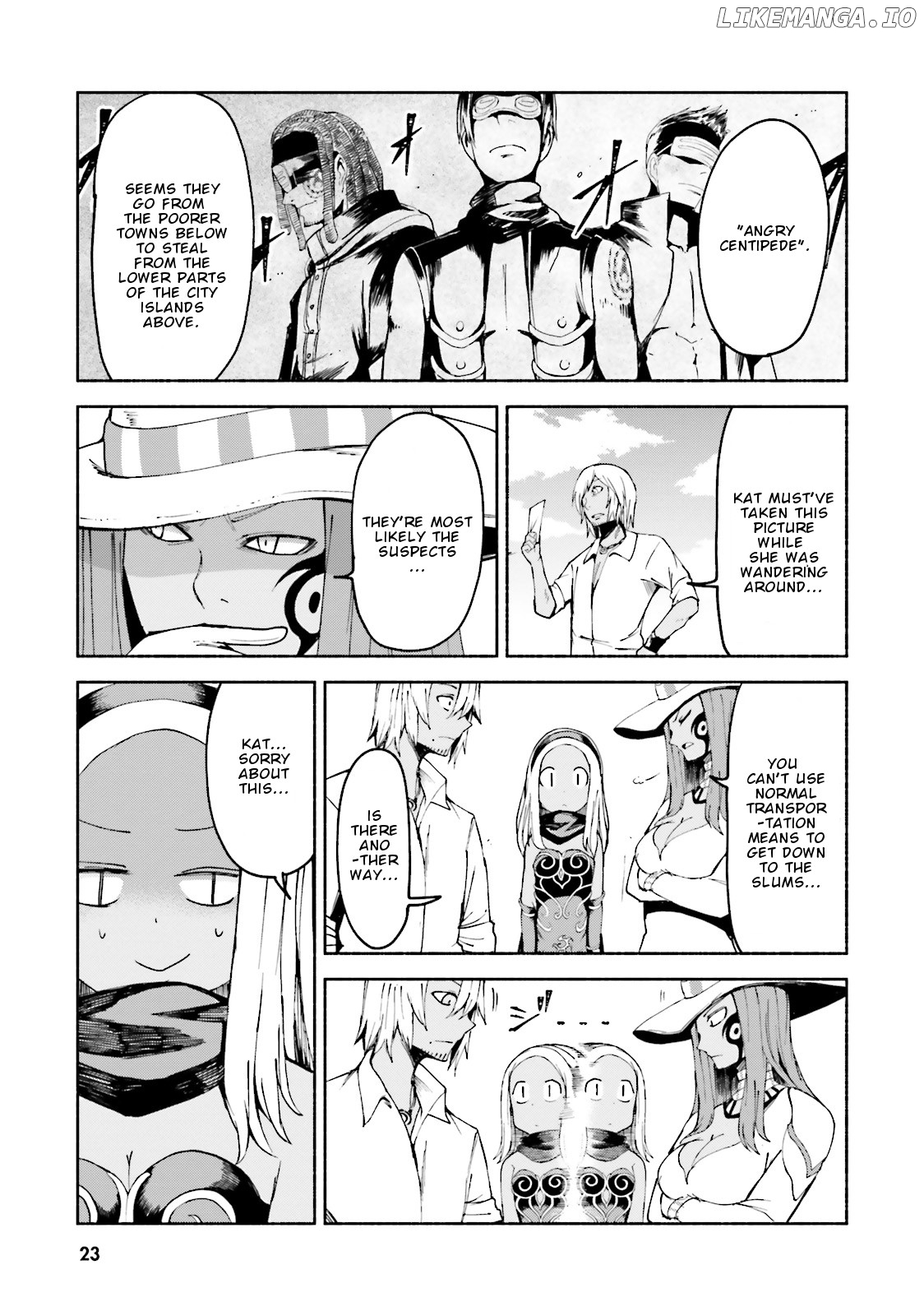 Gravity Daze 2: Juuryoku-Teki Memai Tsuisoutan chapter 6 - page 22