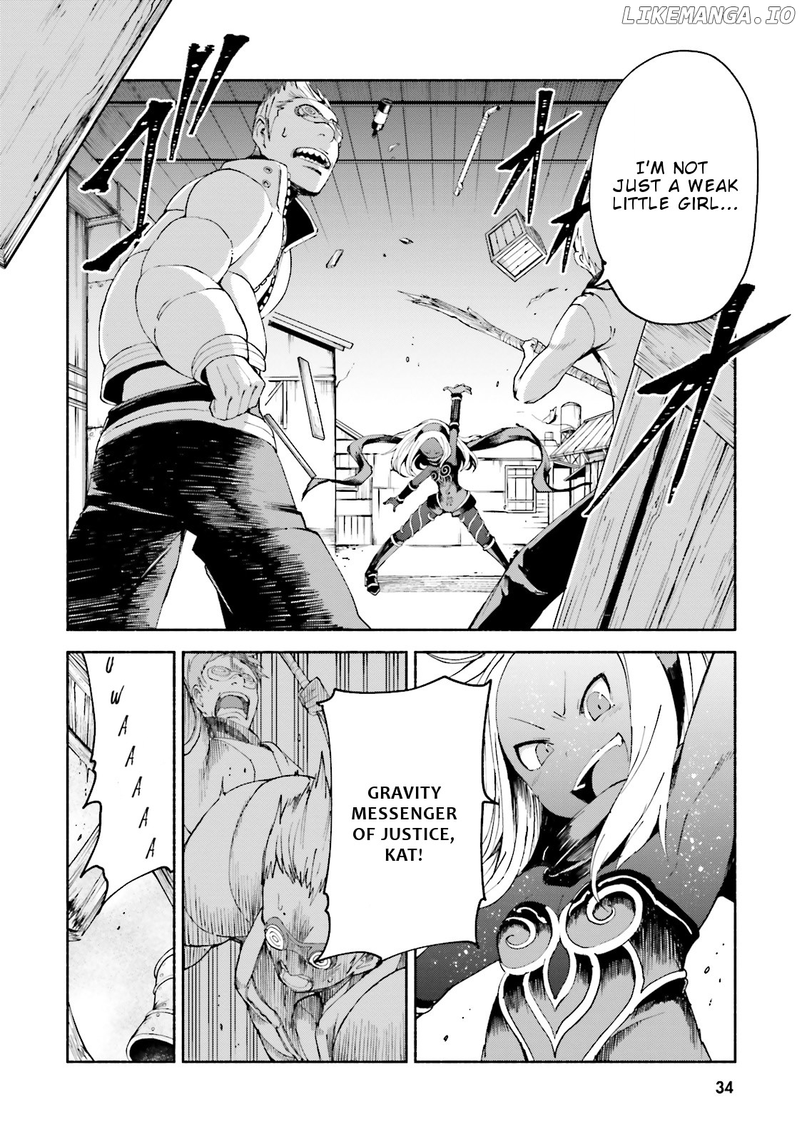 Gravity Daze 2: Juuryoku-Teki Memai Tsuisoutan chapter 6 - page 33