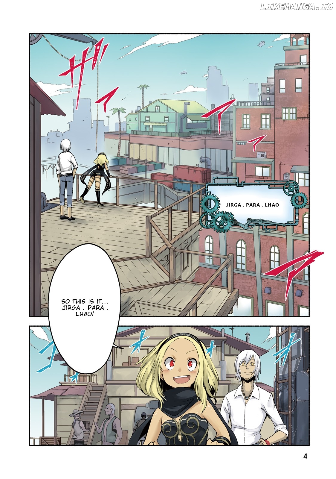Gravity Daze 2: Juuryoku-Teki Memai Tsuisoutan chapter 6 - page 4
