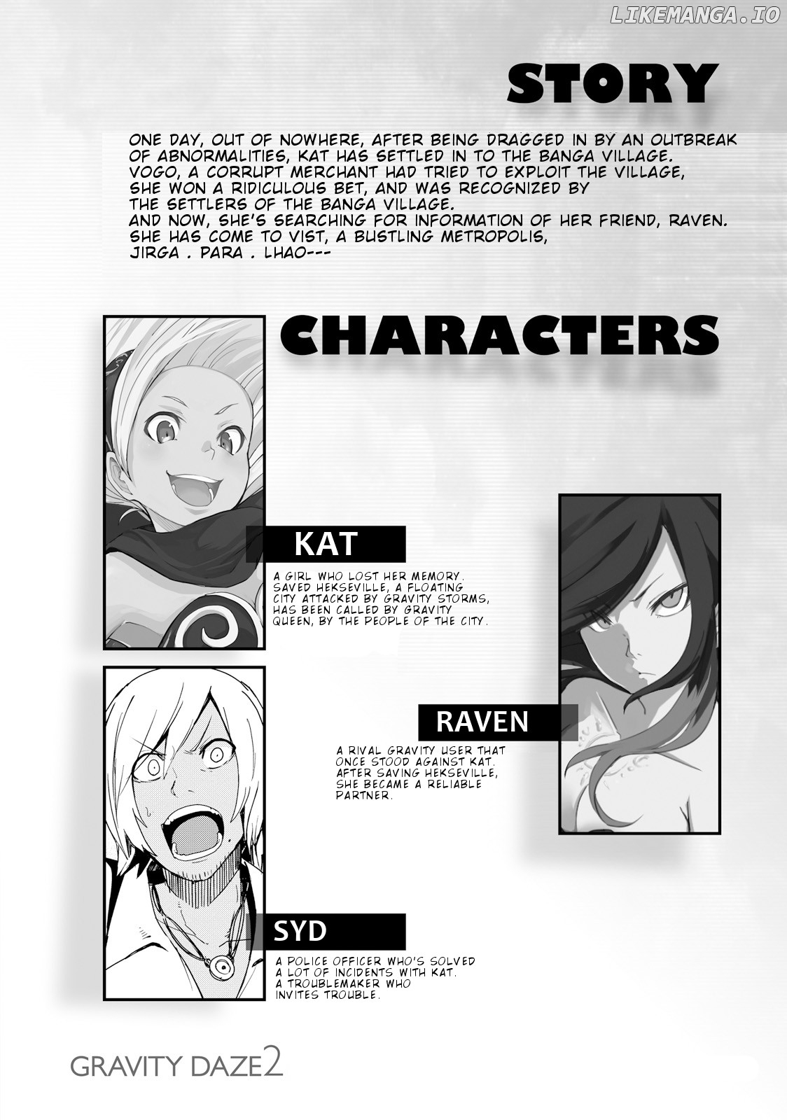 Gravity Daze 2: Juuryoku-Teki Memai Tsuisoutan chapter 6 - page 6