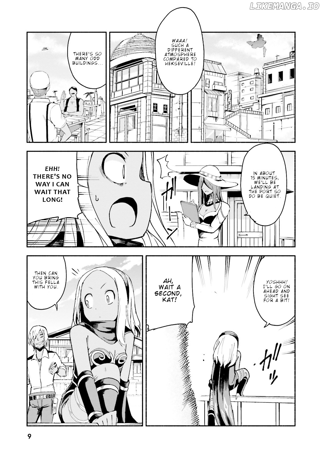 Gravity Daze 2: Juuryoku-Teki Memai Tsuisoutan chapter 6 - page 9