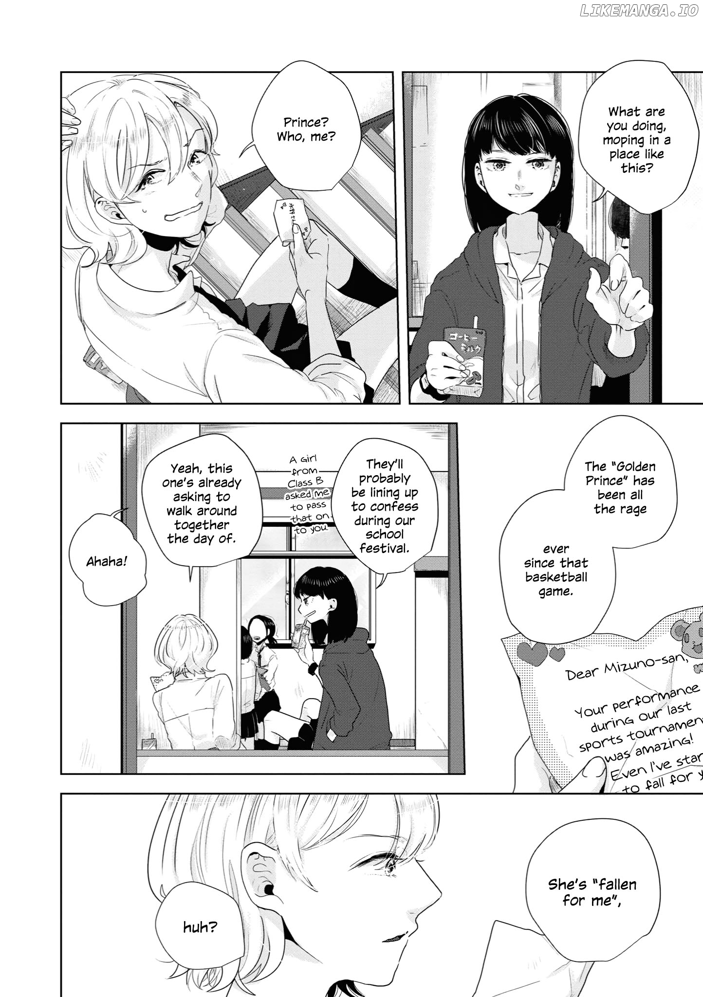 Tsuki to Koi wa Michireba Kakeru chapter 11 - page 2