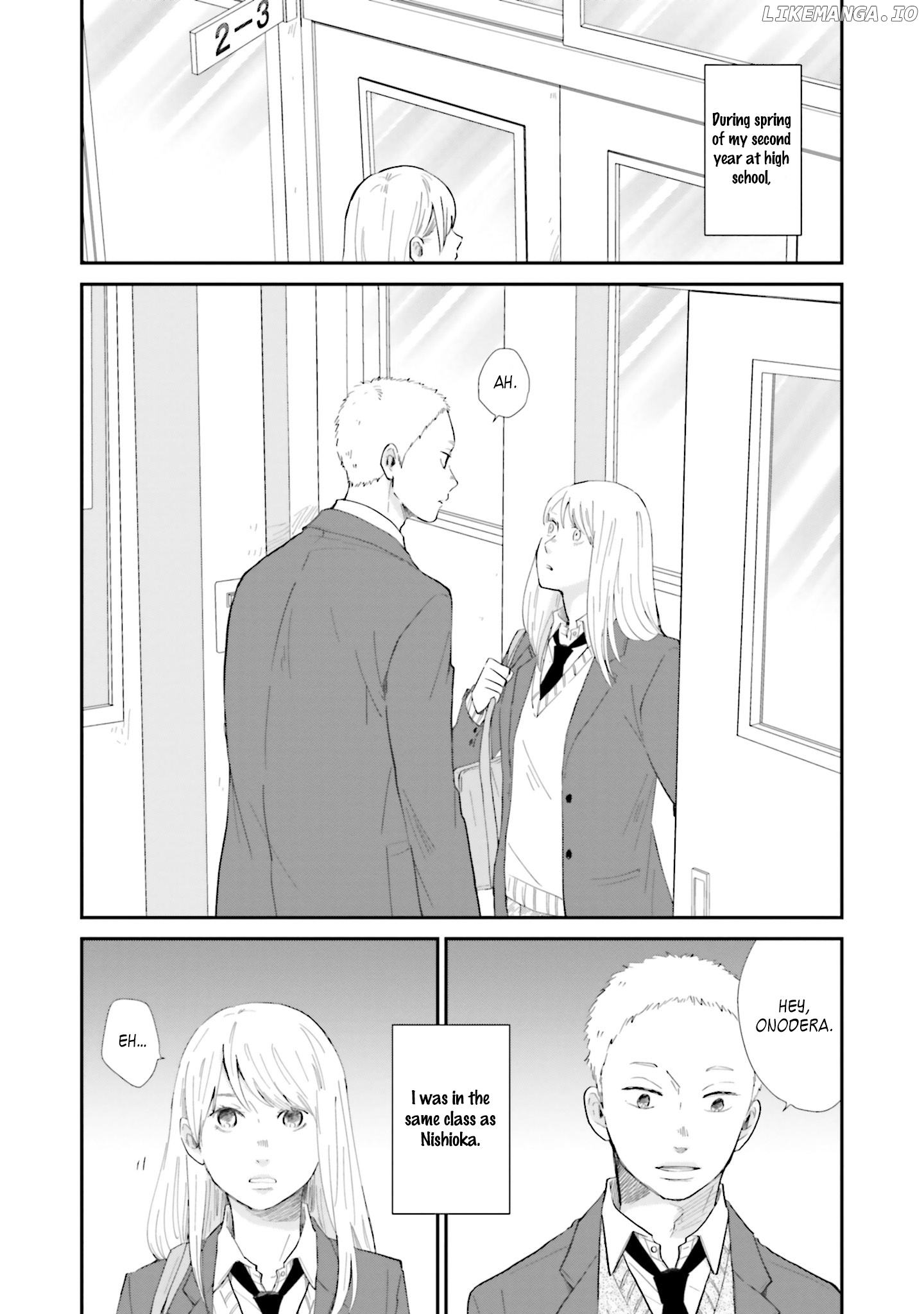 Saku-chan to Nozomi-kun chapter 7 - page 3