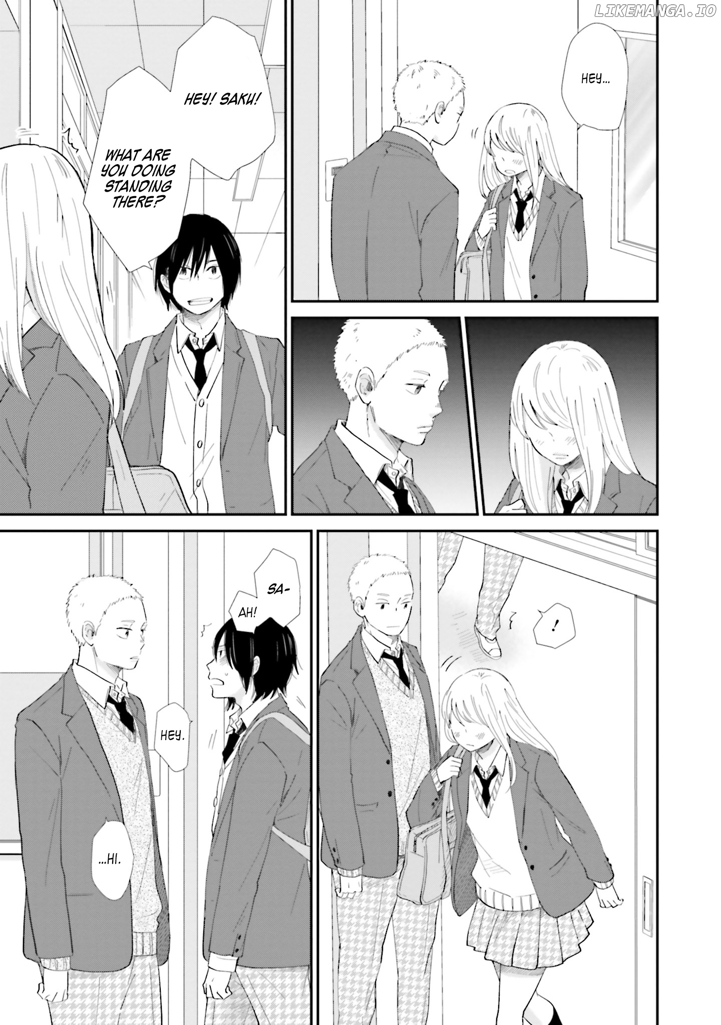 Saku-chan to Nozomi-kun chapter 7 - page 4