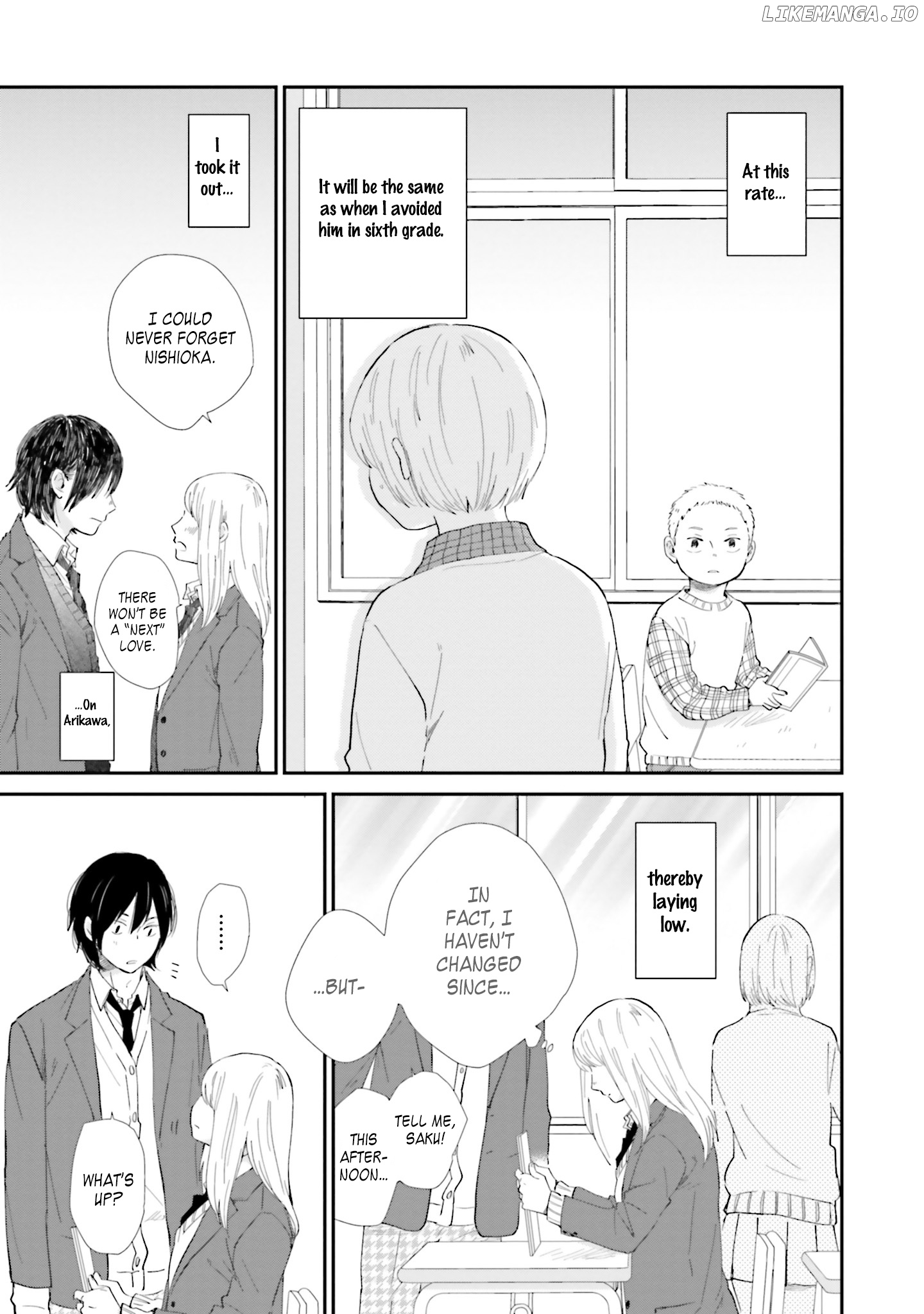 Saku-chan to Nozomi-kun chapter 7 - page 7