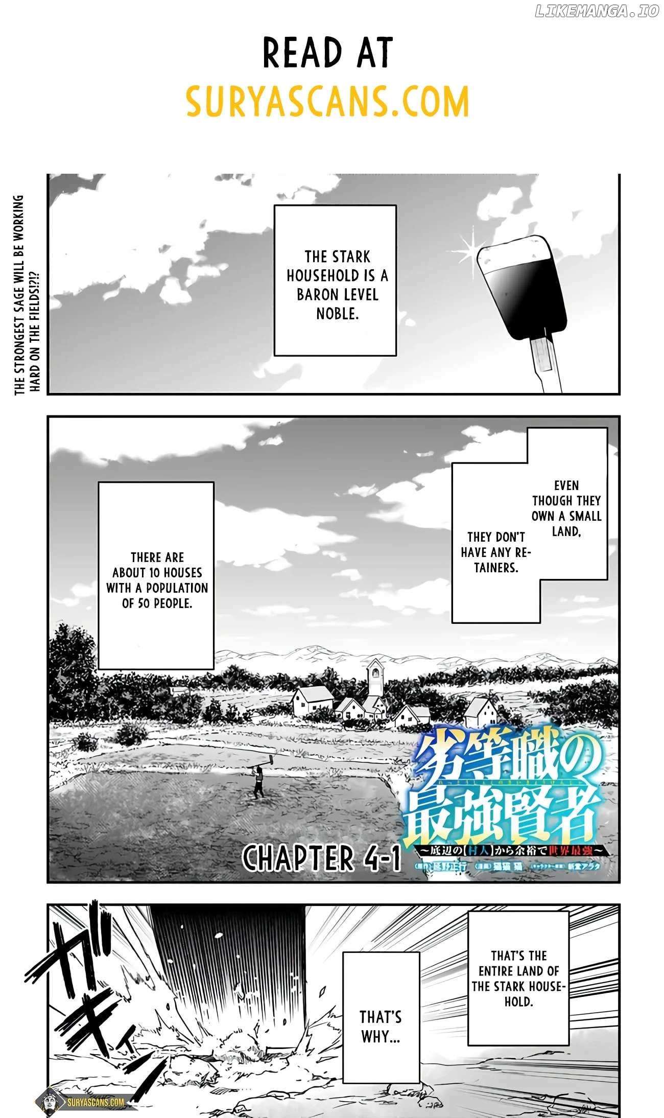 Rettoushoku no Saikyou Kenja - Teihen no "Murabito" kara Yoyuu de Sekai Saikyou Chapter 4.1 - page 3