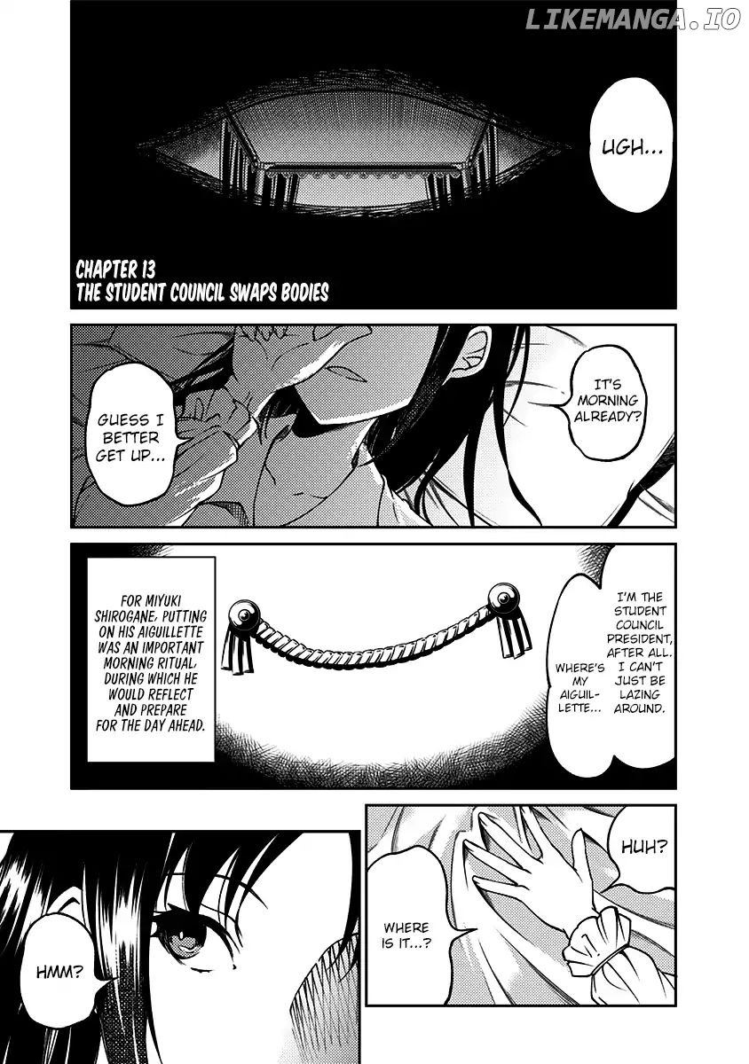 Kaguya Wants To Be Confessed To Official Doujin chapter 13 - page 1