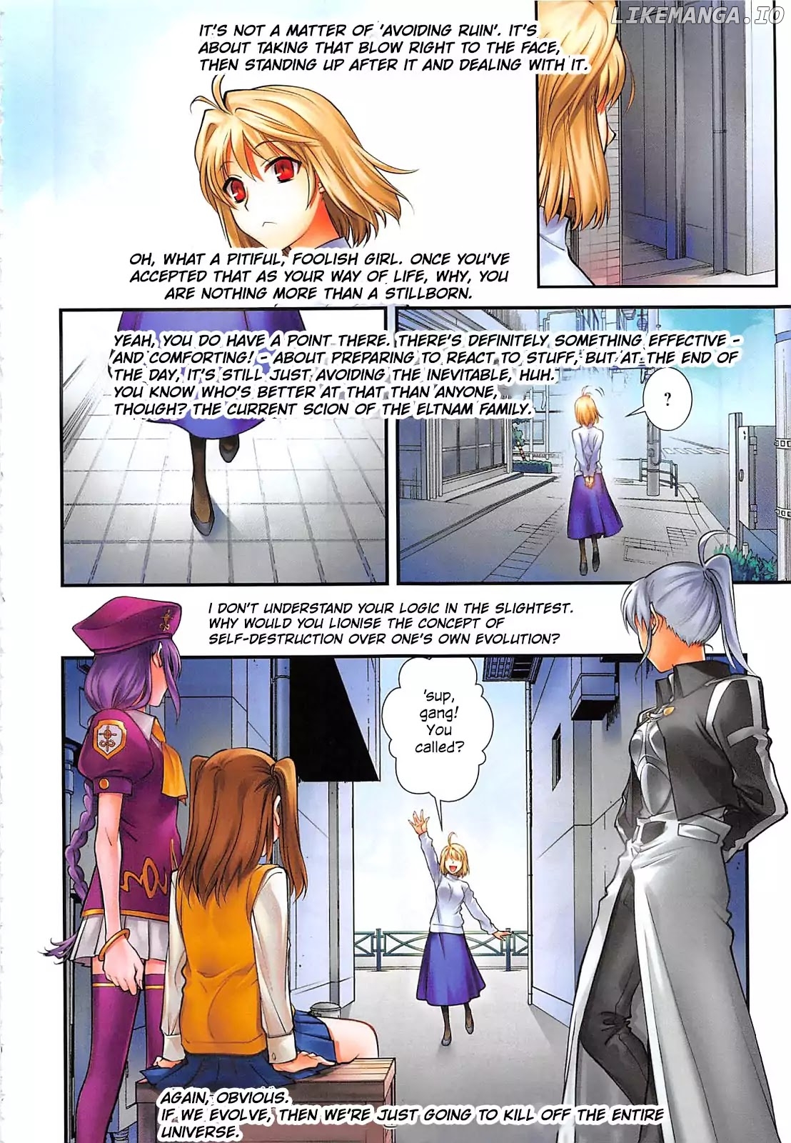 Melty Blood - Back Alley Alliance Nightmare chapter 1 - page 2