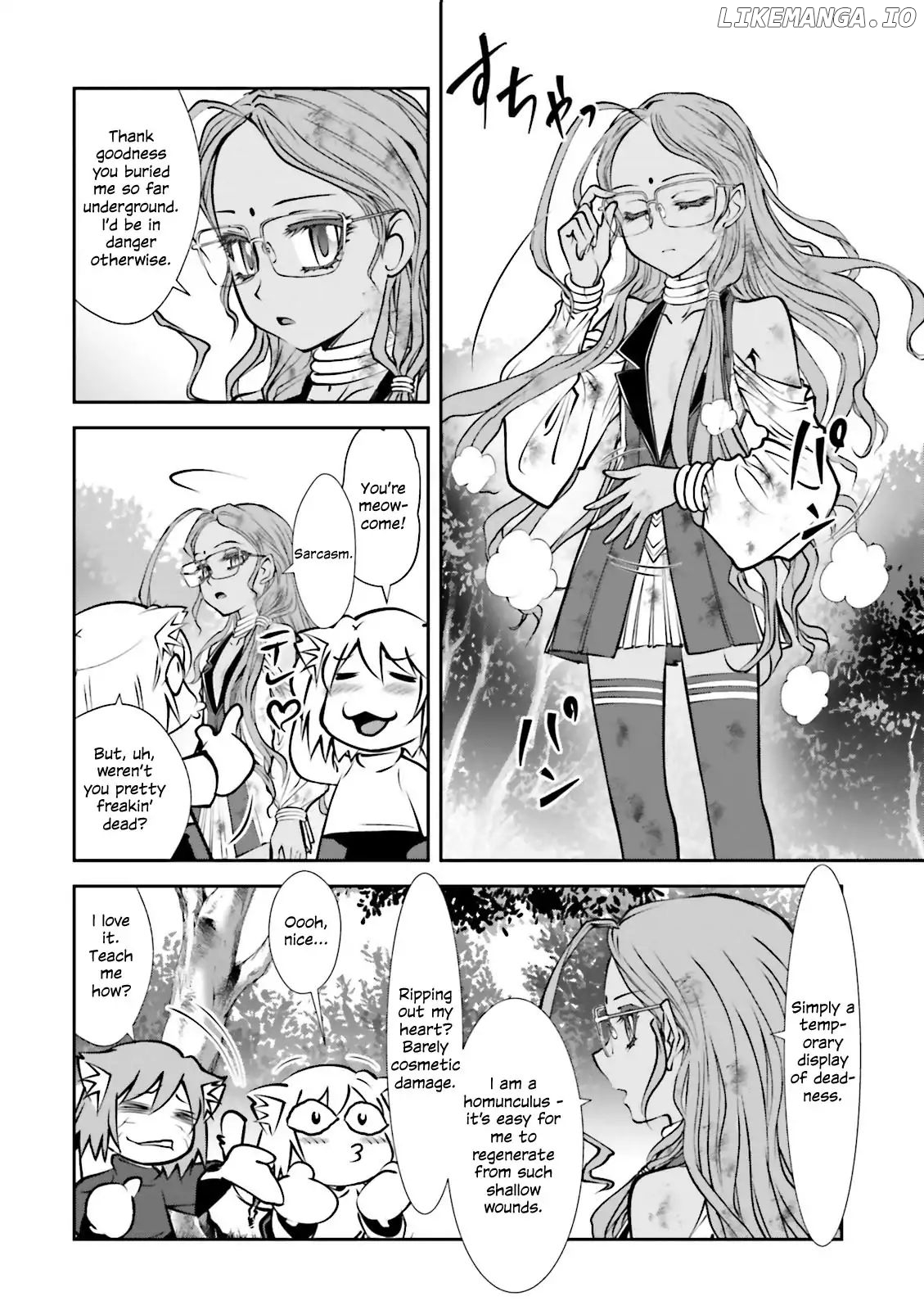 Melty Blood - Back Alley Alliance Nightmare chapter 7 - page 8