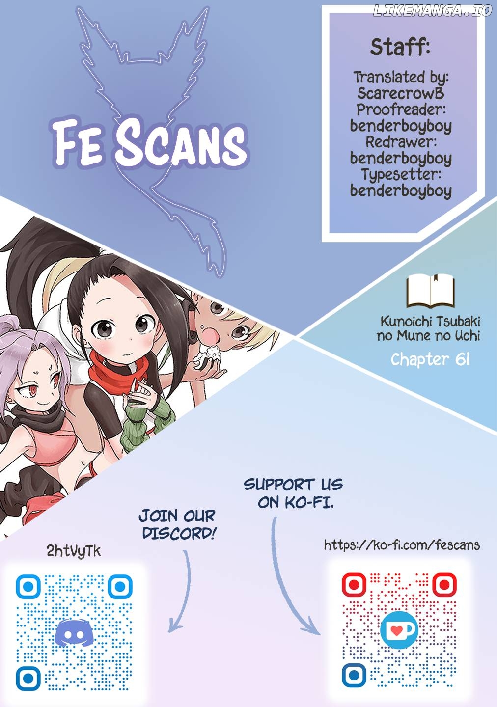 Kunoichi Tsubaki no Mune no Uchi Chapter 61 - page 1