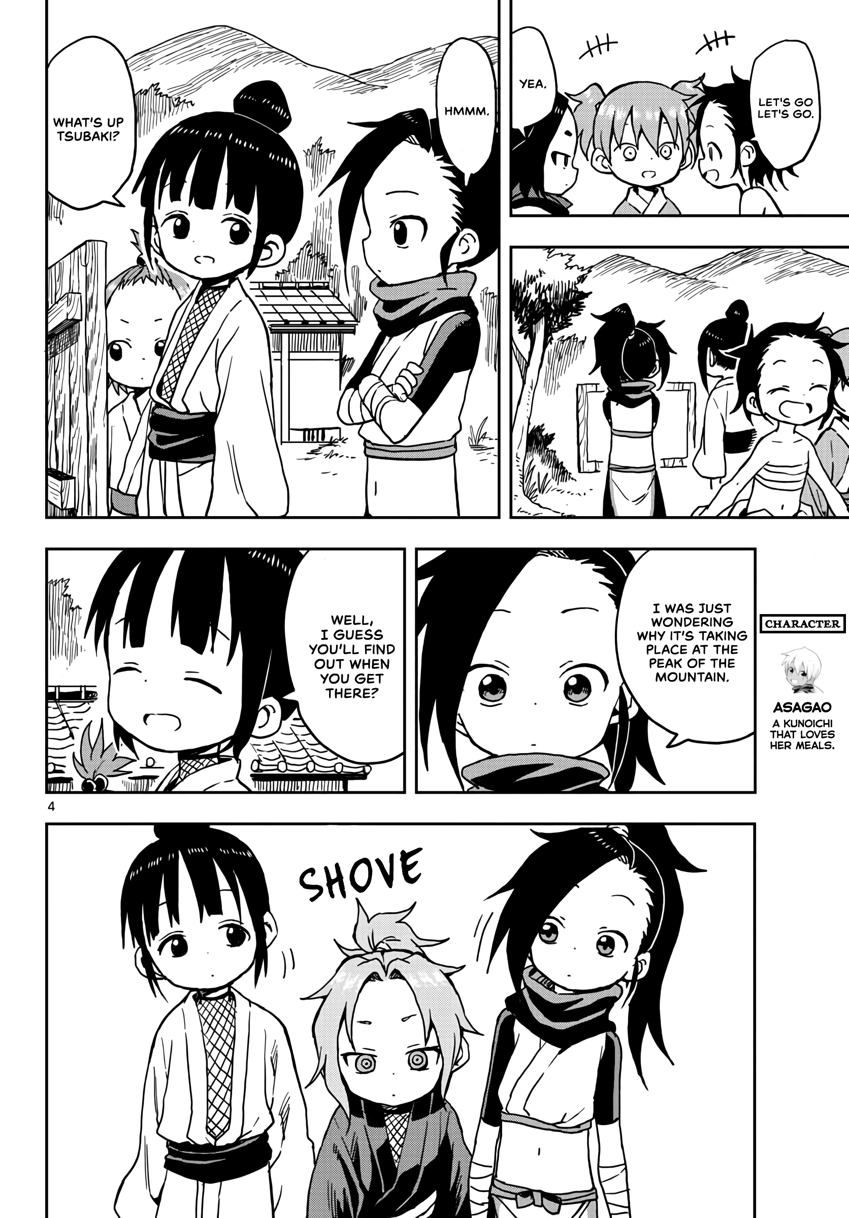 Kunoichi Tsubaki no Mune no Uchi Chapter 18 - page 4