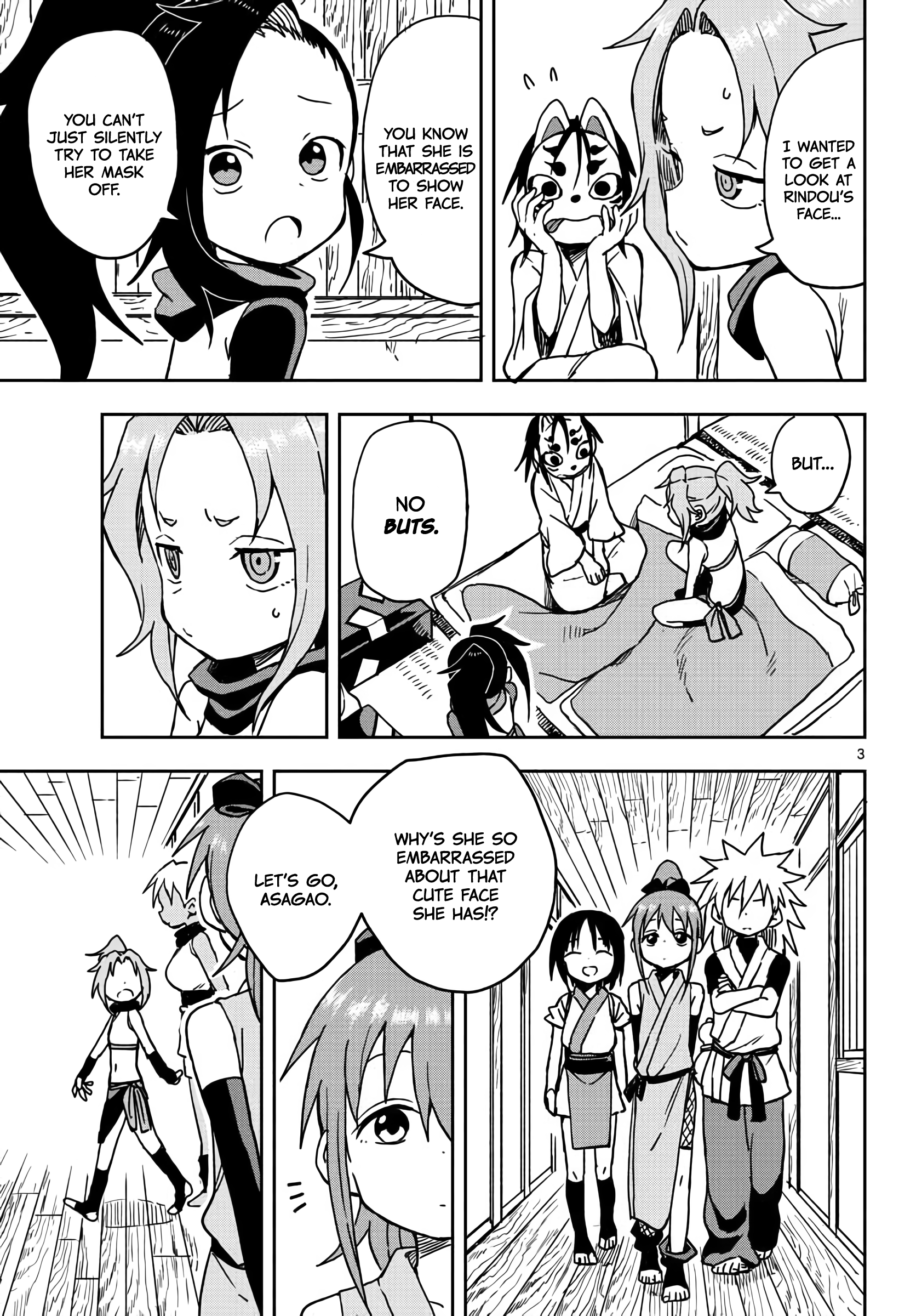 Kunoichi Tsubaki no Mune no Uchi Chapter 17 - page 3