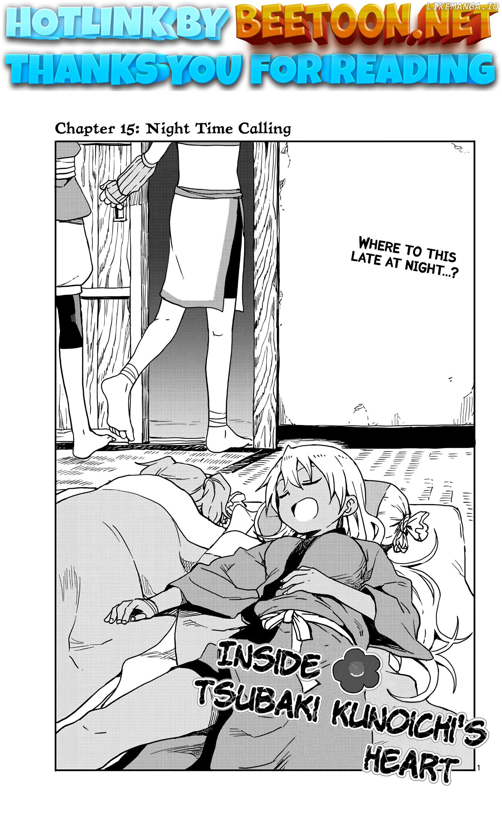 Kunoichi Tsubaki no Mune no Uchi Chapter 15 - page 1
