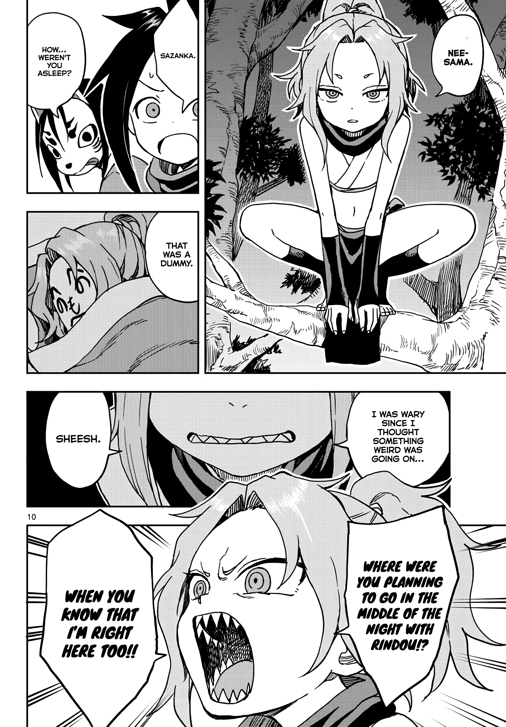 Kunoichi Tsubaki no Mune no Uchi Chapter 15 - page 10