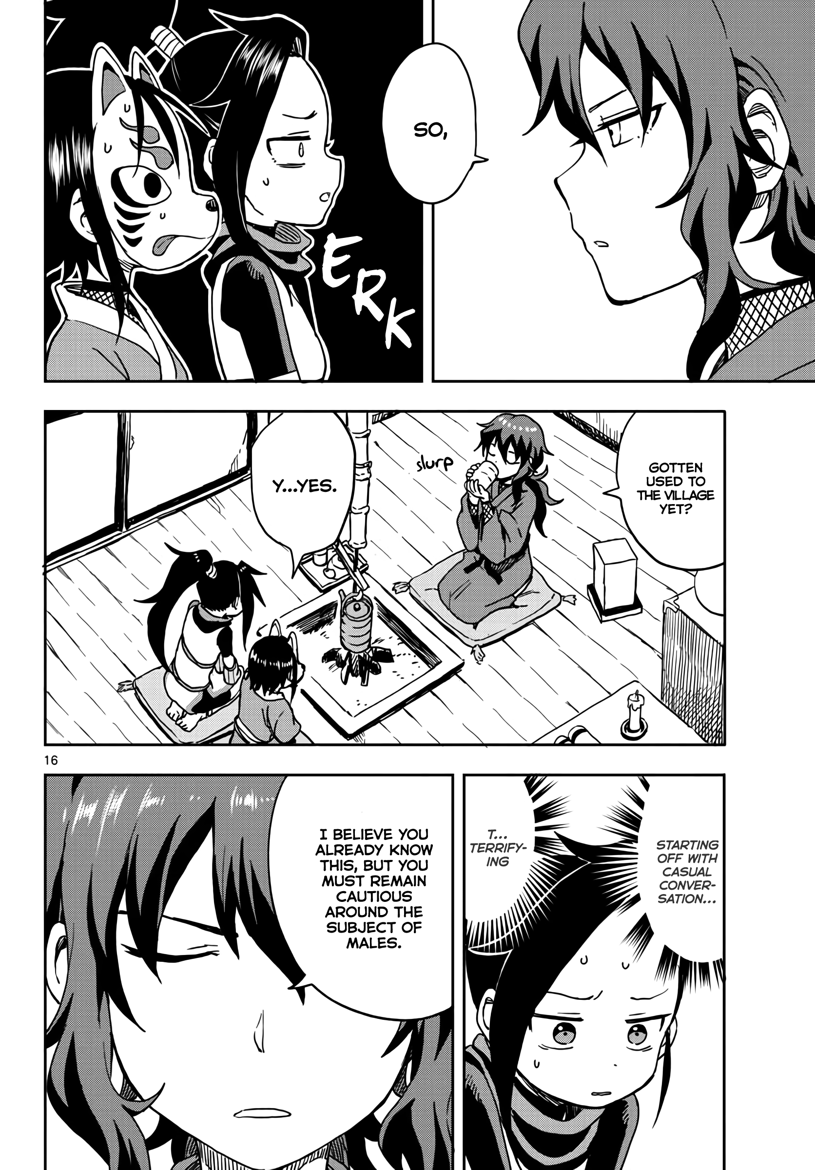 Kunoichi Tsubaki no Mune no Uchi Chapter 15 - page 16