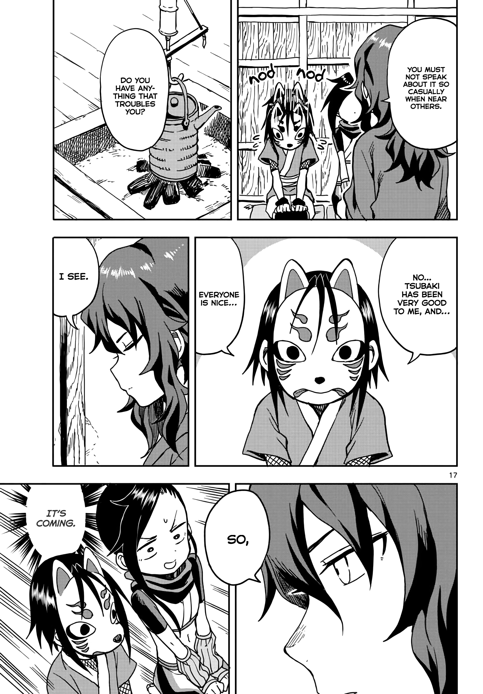 Kunoichi Tsubaki no Mune no Uchi Chapter 15 - page 17