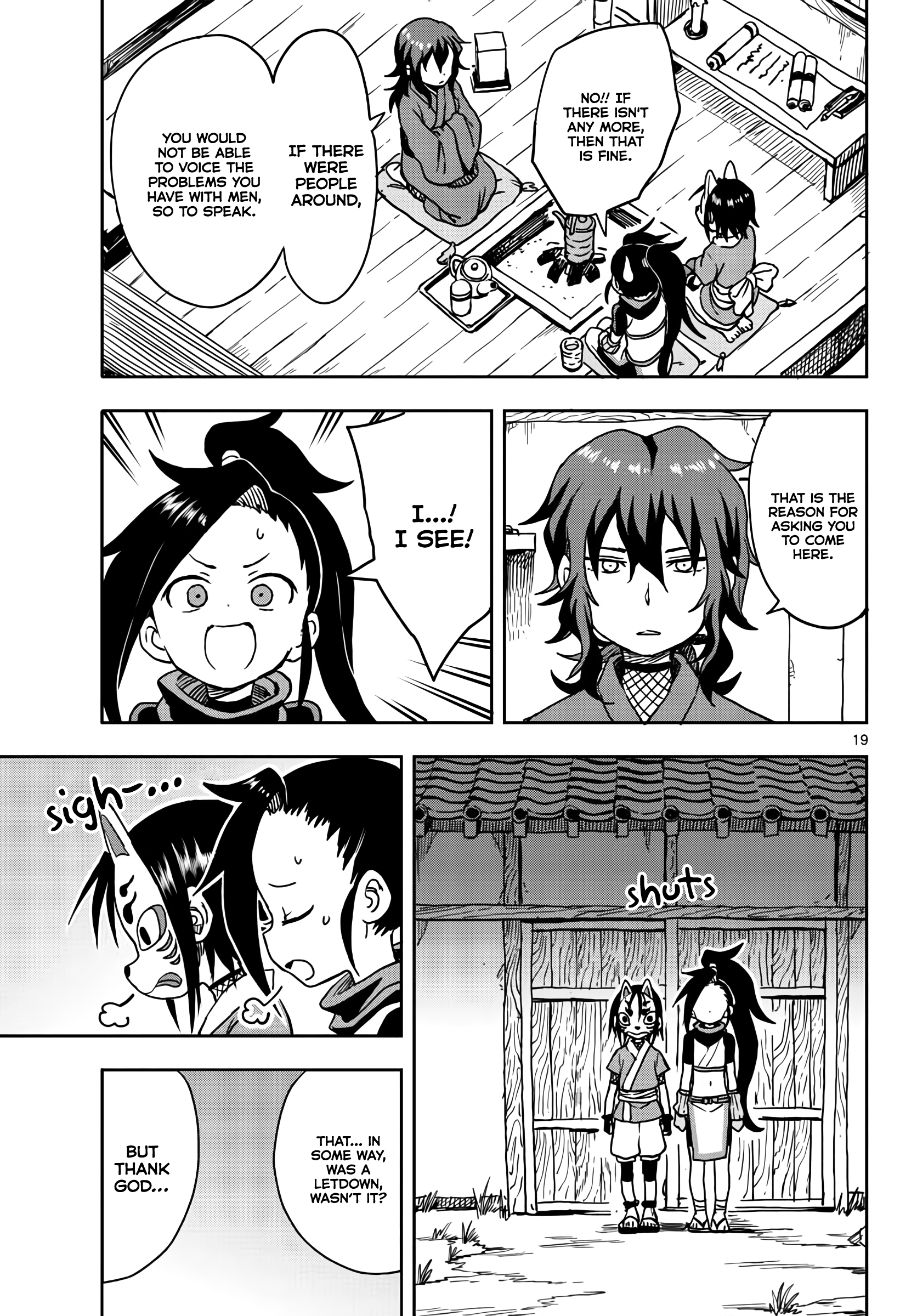 Kunoichi Tsubaki no Mune no Uchi Chapter 15 - page 19