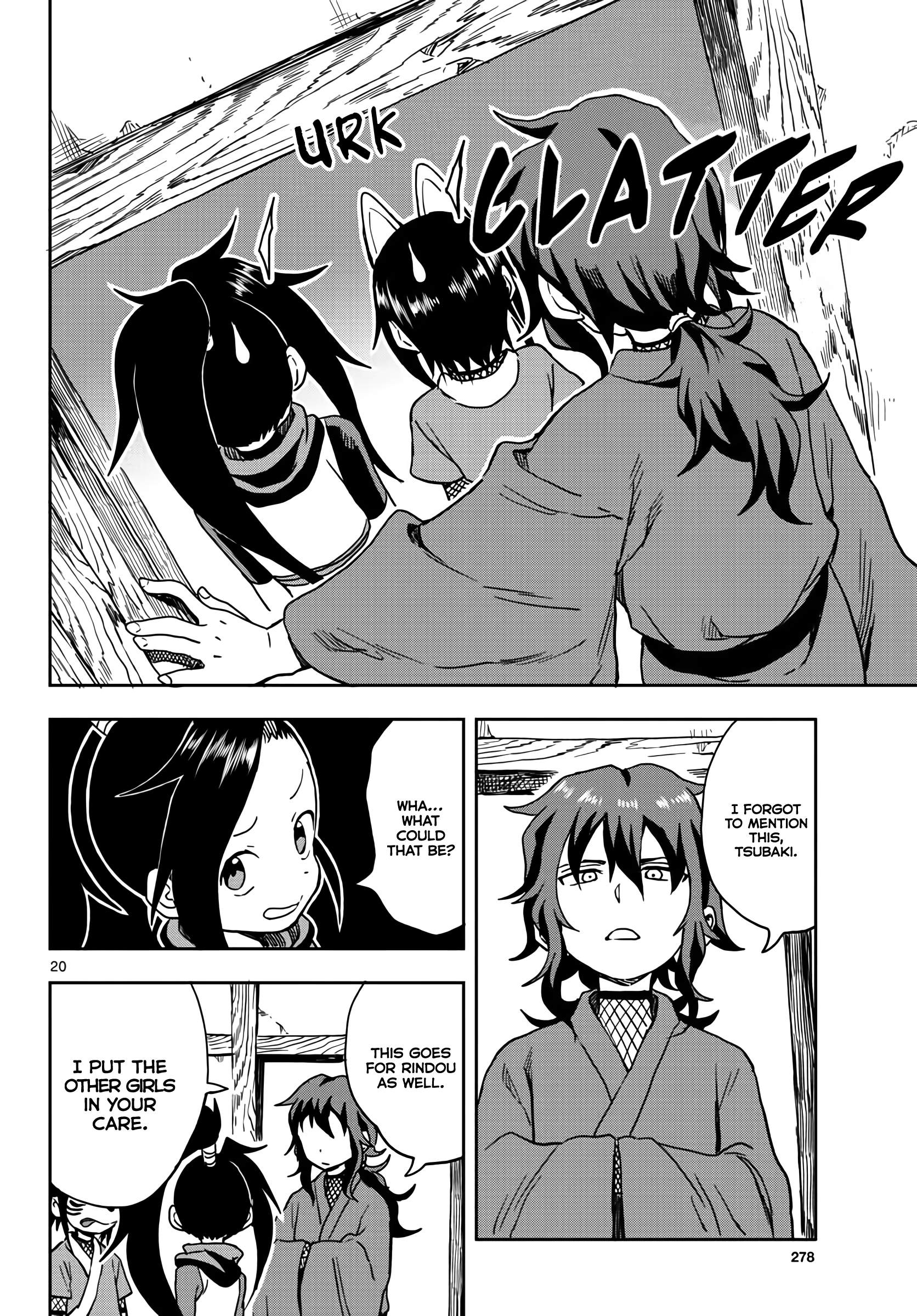 Kunoichi Tsubaki no Mune no Uchi Chapter 15 - page 20